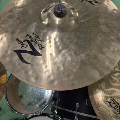 Spaun Spaun Custom 3 piece Acoustic Drumkit Mid 2010's - Matte Black with Gold Band image 8