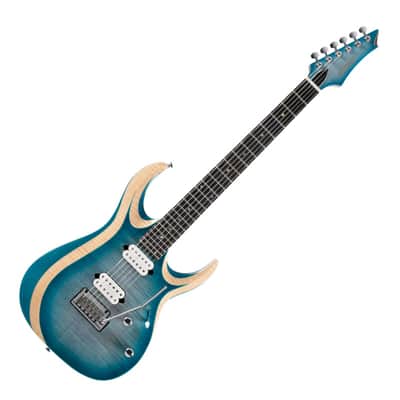 Cort X700 Duality II Electric Guitar in Polar Ice Burst image 2