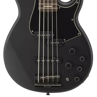 Yamaha BB735A-MTB 5-String Bass Guitar with Active Electronics - Matte Transparent Black image 2