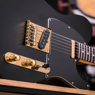 TL Paisley Hardware Kit (Tele/Telecaster Bridge & Plates / Engraved) image 4