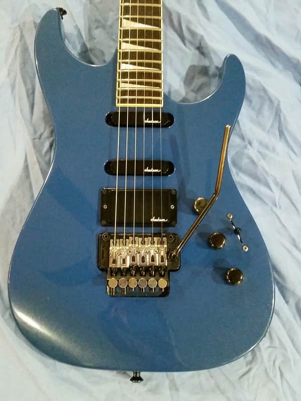 Charvel 475 Deluxe 1990 Candy Blue image 1