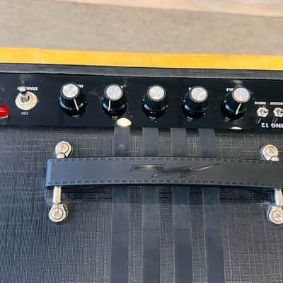 Supro 1822R Delta King 12 15-Watt 1x12" Guitar Combo 2021 - Present - Black / Black Stripes image 4