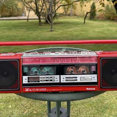 National RX-FW50 Rare Vintage MINT Casette Boombox Getto blaster JDM Warranty image 18