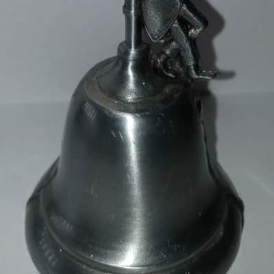 New Orleans Bell Bourbon Street  Silver Tone image 3