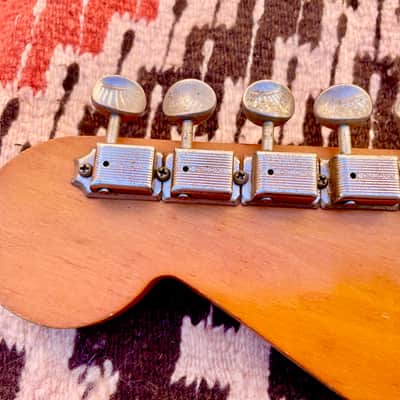 1963 Fender Jaguar Neck Sonic Blue Custom Color Pre CBS Rare 1960's Vintage image 14