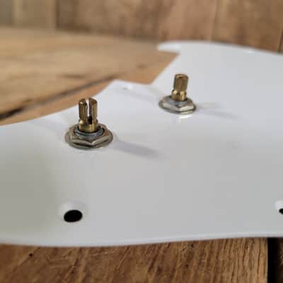 Fender Loaded Stratocaster Pickguard 1997 One Cloth Wired Reissue Pickup - White image 2