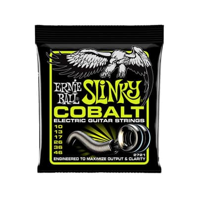 Ernie Ball 2721 Cobalt Regular Slinky 10-46 image 1