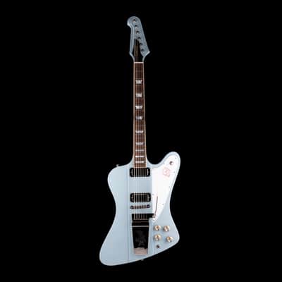 Epiphone 1963 Firebird V Frost Blue with Case - Demo image 2