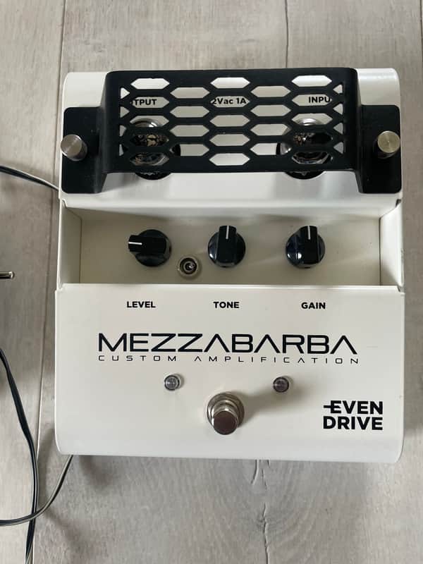Mezzabarba MEZZABARBA Even Drive , distortion preamp/pedal 2025 - White image 1