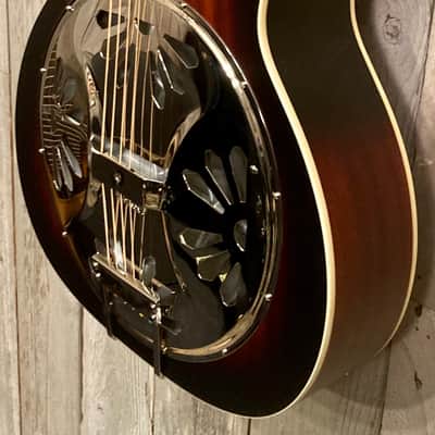 Gretsch G9220 Bobtail Round-neck Mahogany Body Resonator Sunburst Acoustic/Electric Guitar ! Support Small Business Buy it Here ! image 3