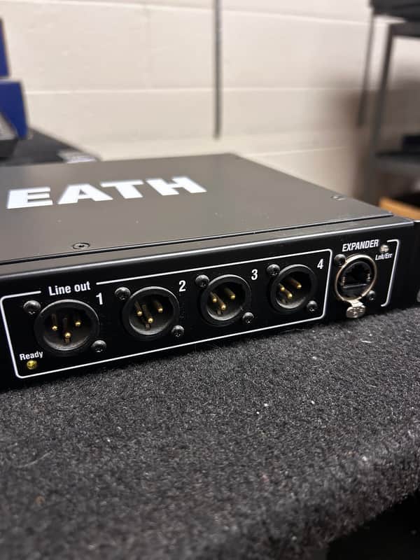 Allen & Heath AR-84 8-Channel AudioRack Expansion Interface 2013 - Present - Black image 1