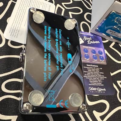 Xotic Soul Driven Overdrive - Chrome image 2