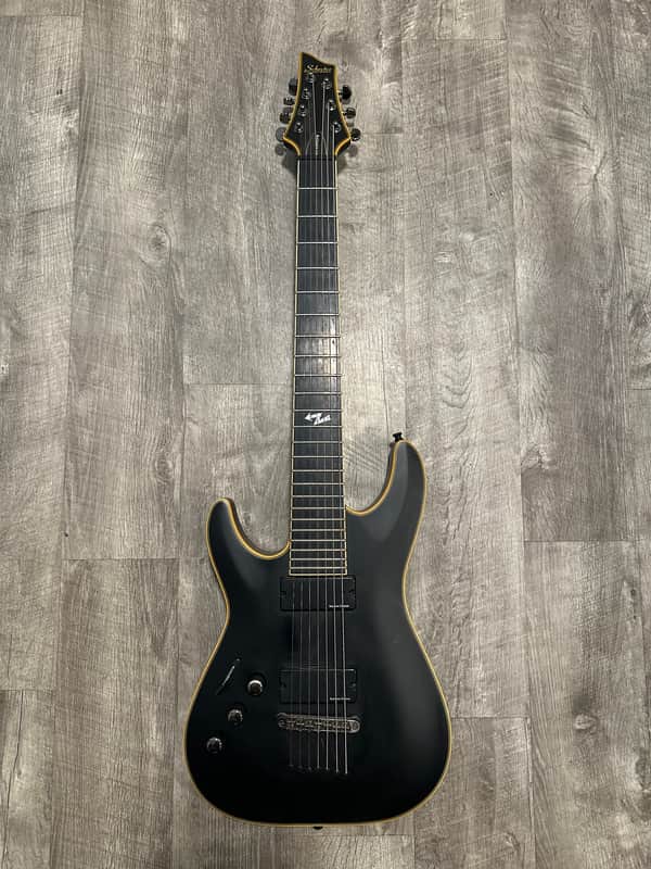 Schecter Blackjack C-7 ATX 7 String Left Handed 2012 image 1