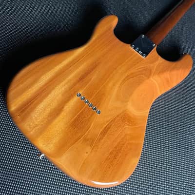 Fender Custom Shop Artisan Dual P90 Koa Strat, NOS, Rosewood Fingerboard- Aged Natural image 6