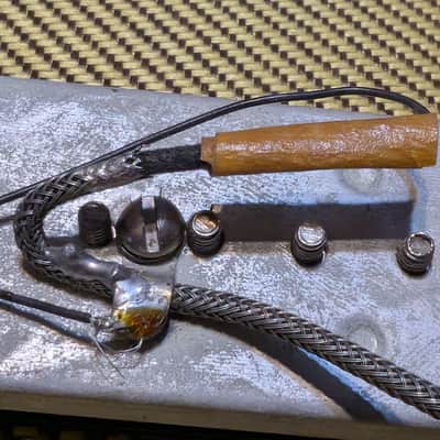 Gibson 1958 P-90 Dog Ear Pickup w pots cover and jack image 15