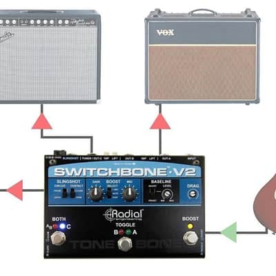 Radial Switchbone V2 ABY/C Amp Selector and Booster New image 3