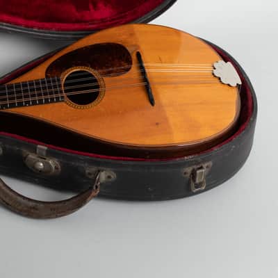 C. F. Martin Style B Flat Back Mandolin (1931), ser. #14953, original black hard shell case. image 12
