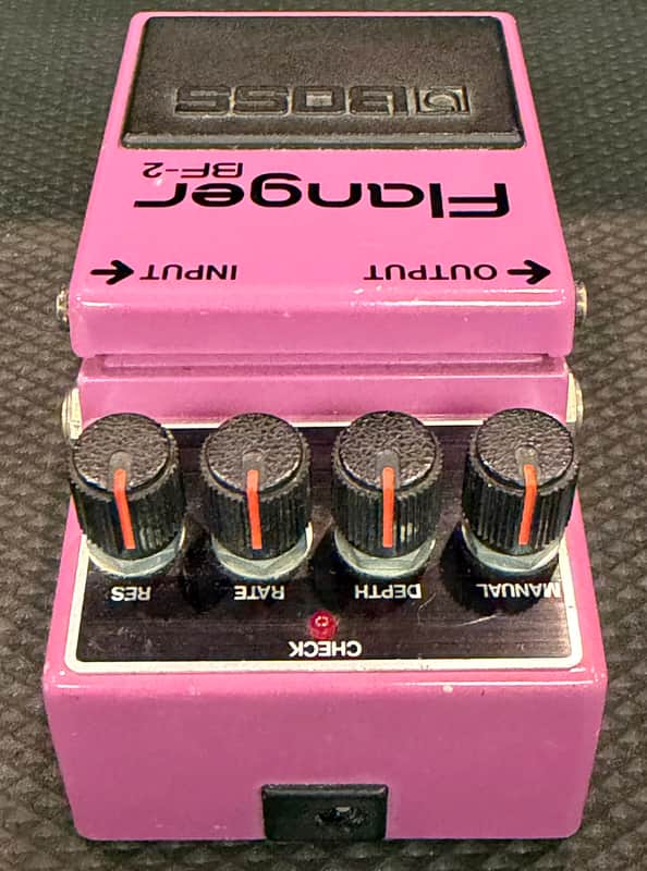 Boss BF-2 Flanger vintage 1983 Japan (black label) | Reverb