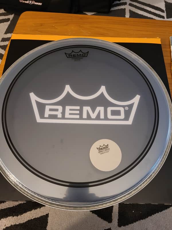 Remo Powerstroke P3 Clear Bass Drum Head 16" 2010s - Clear image 1