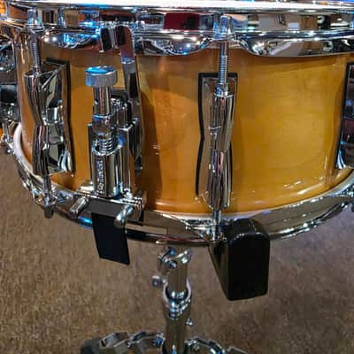 Yamaha Stage Custom Birch 5.5x14 Snare Drum - Natural Wood image 5