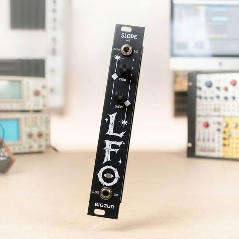 BIGZUN Slope Lfo – 4HP Analog LFO Module | Square & Slope Outputs | Eurorack Synth | Handmade image 1
