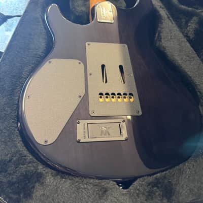 Ernie Ball Music Man Luke 4 HH Maple Top Grape Slushie image 10