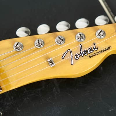 1981 Tokai TE-70WR Breezysound Telecaster MIJ See-Through Red 1-Piece Sen Body w/ OHSC image 16