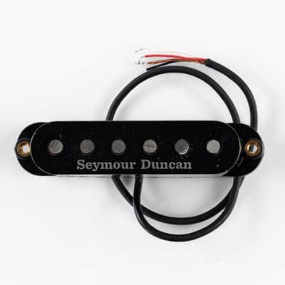 USED Seymour Duncan STK-S7 Vintage Hot Stack Plus Strat Pickup - Black image 4