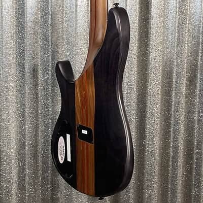 Schecter Charles Berthoud CB-5 See Through Black Satin EMG 5 String Bass #2510 image 8