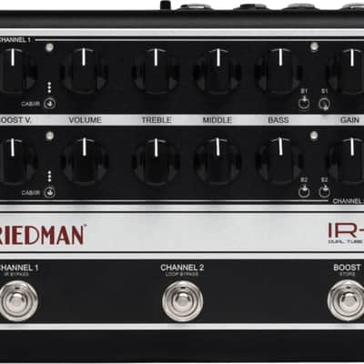 Friedman IR-D Dual-Channel Tube Preamp/DI Effects Pedal image 1