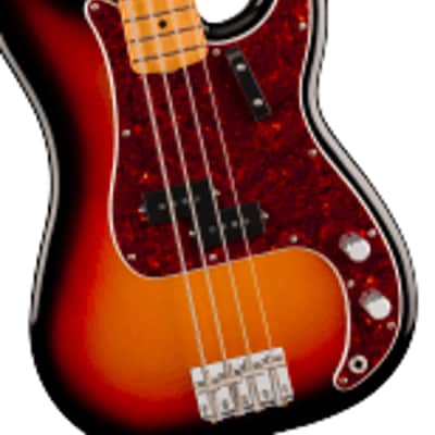 Fender Vintera III Late '60s Precision Electric Bass. Maple Fingerboard, 3-Color Sunburst image 2