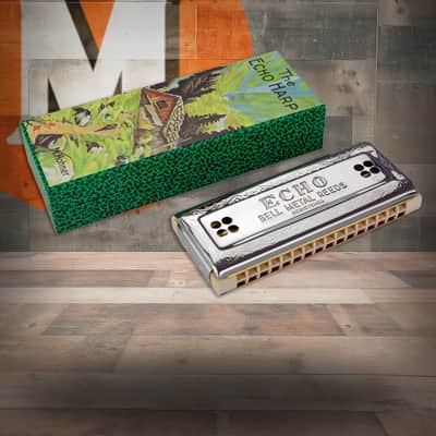 Hohner Hohner Echo 54 Harmonica (32 Hole Tremolo); Key Of C/G (54-C/G) image 1