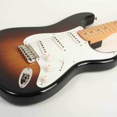 Fender Custom Shop Limited Edition 70th Anniversary 1954 Stratocaster Time Capsule Package 1-Piece Quartersawn Maple Neck Fingerboard Wide-Fade 2-Color Sunburst XN5636 image 3