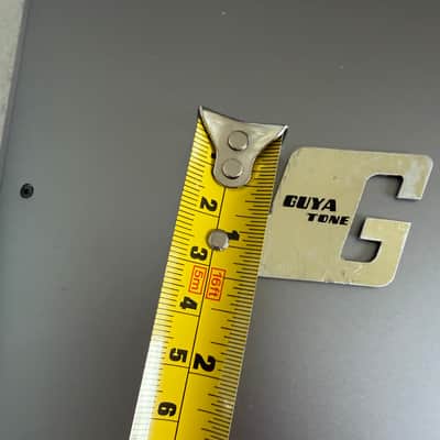 Guyatone Guitar headstock Logotype 1,5” G-logo Teisco 1960s - Gold image 2