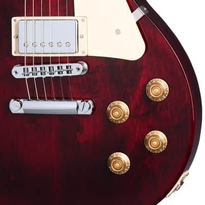 Gibson Les Paul Studio Guitar w/ Soft Shell Case - Wine Red image 4