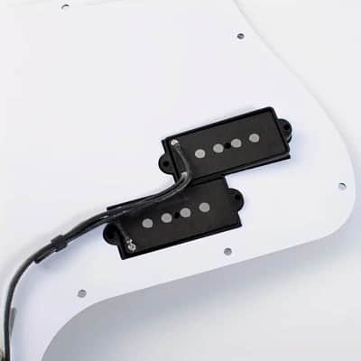 Tortoise Shell 4 String Precision P Bass Style Loaded Prewired Pickguard, Alnico 5 Pickups image 3
