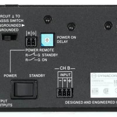 New Dynacord C2800FDI-US DSP 2x1400W Power Amplifier FIR-Drive Networked image 6