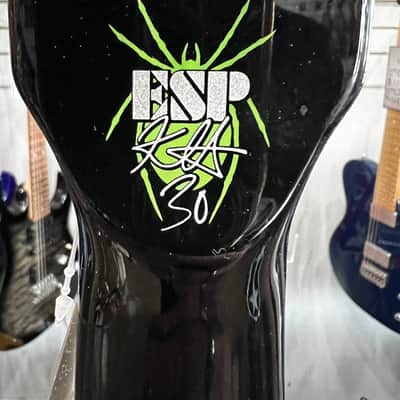 ESP LTD KH-3 Kirk Hammett Signature Spider 2021 - Black with Spider Graphic image 10