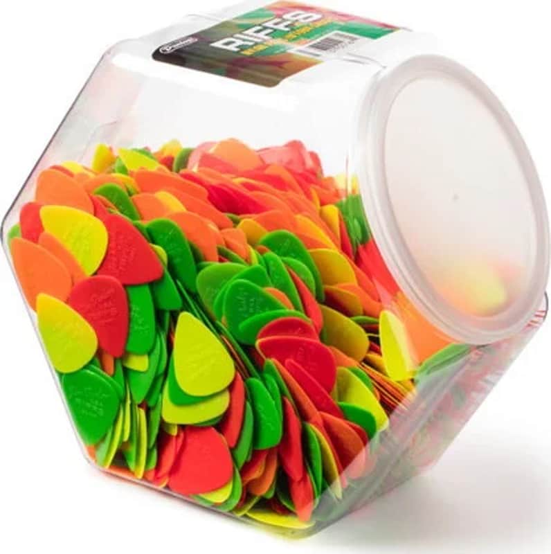 Dunlop 4360 Jar of Riffs Guitar Picks image 1