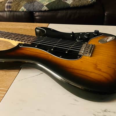 Fender Hardtail Stratocaster with Rosewood Fretboard 1979 - Sunburst image 7