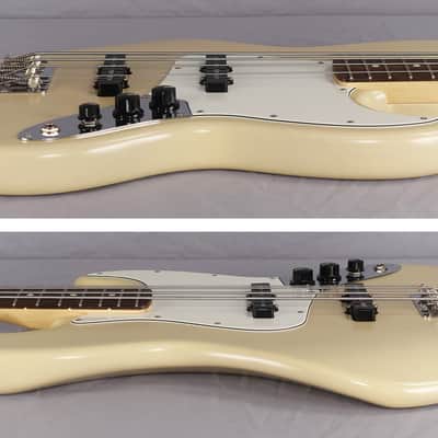 2005 Fender Highway One Jazz Bass Honey Blonde American USA with Hardshell Case image 4