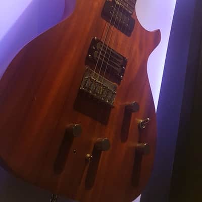 Manson Custom Replica with built in Fuzz Factory 2016 Natural Mahogany image 1