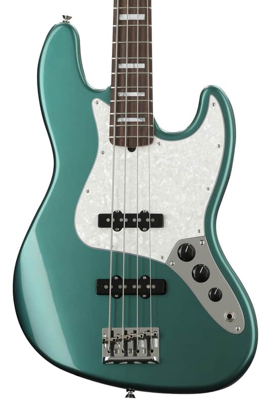 Fender Adam Clayton Jazz Bass - Sherwood Green Metallic image 1