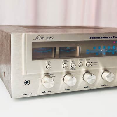 💢💢💢 Vintage Marantz MR220 Stereophonic Receiver - Serviced + Cleaned + LED image 5