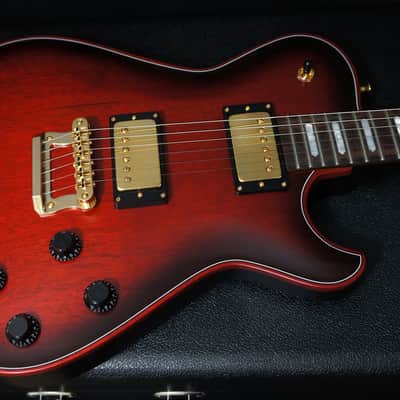 Knaggs Guitars Kenai in Vintage Cherry Smokeburst w/ Red Stained Binding image 7