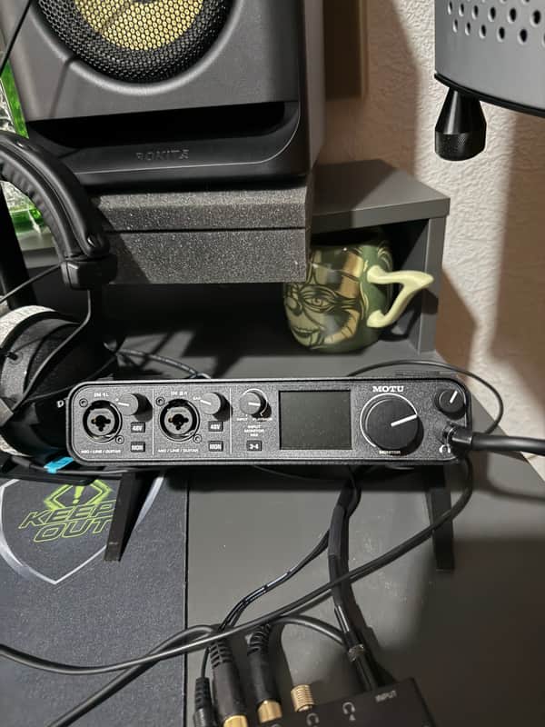 MOTU M4 USB-C Audio Interface 2019 - Present - Black image 1