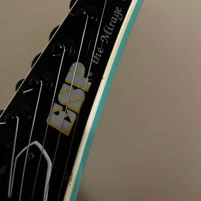 ESP Mirage Custom 1989-1990 - Seafoam Green image 22