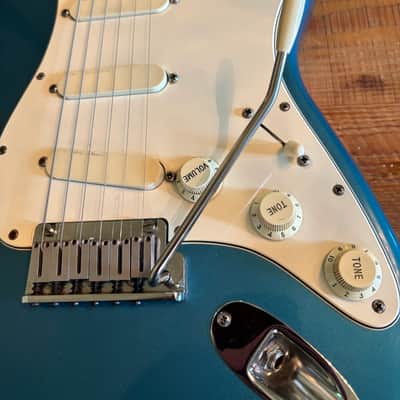 Fender Strat Plus Lace Sensors TBX Wilkinson SPLIT NUT Schallers 1988 - Lake Placid Blue image 2