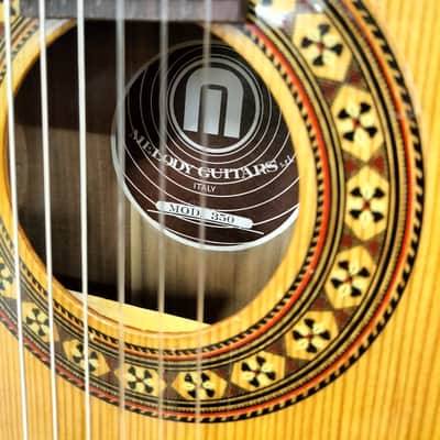 Melody Guitars 350 Model 80's Classical Acoustic - Case Included image 6