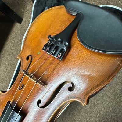 Used Copy of Antonius Stradivarius 3/4 Violin Made in Germany w/ Hard Case image 4